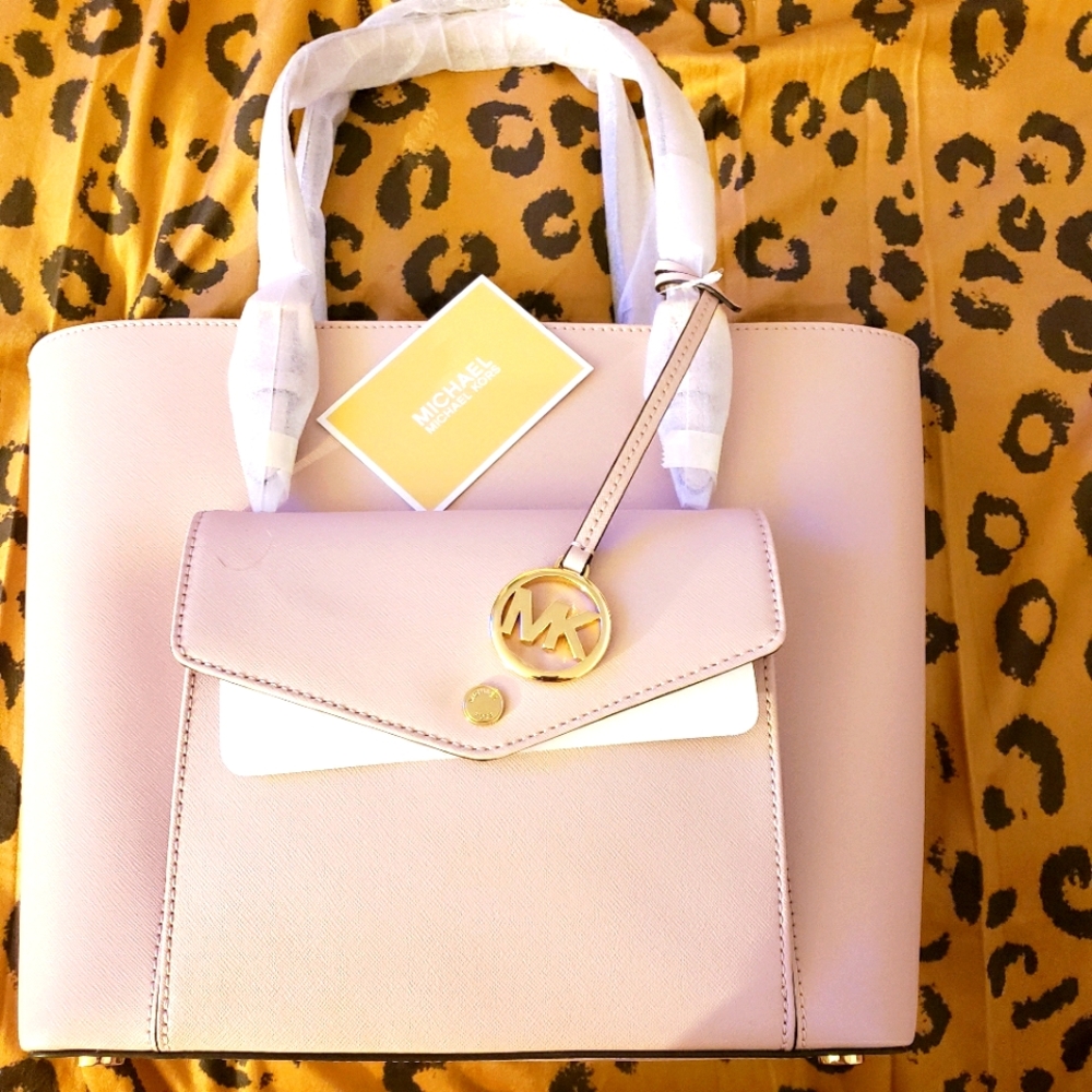 Michael Kors Joey Large Pocket Tote/ Soft Pink